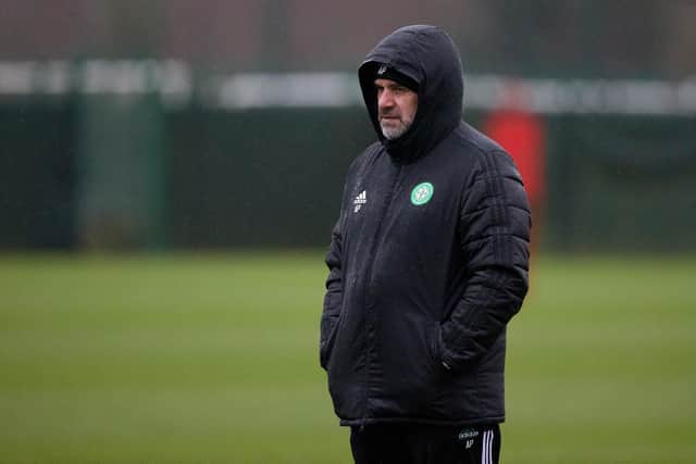 Celtic manager Ange Postecoglou maintains that problem-solving such as figuring out how to deal with the club's profound injury problems is what energises him in his job.(Photo by Craig Williamson / SNS Group)