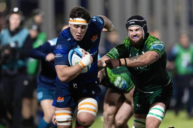 Edinburgh coach Sean Everitt was hugely impressed by Connor Boyle's performance in the win over Connacht. (Photo by Ross Parker / SNS Group)