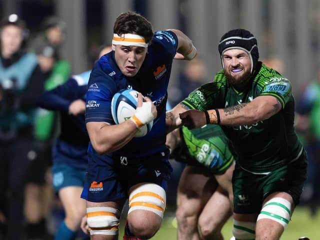 Edinburgh coach Sean Everitt was hugely impressed by Connor Boyle's performance in the win over Connacht. (Photo by Ross Parker / SNS Group)