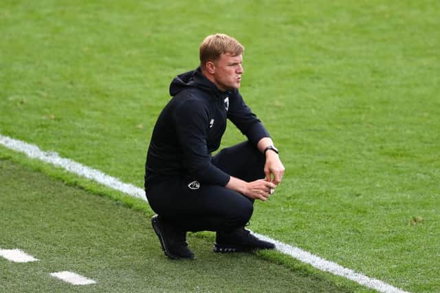 Eddie Howe is once again the strong favourite to become the next manager of Celtic. Picture: SNS
