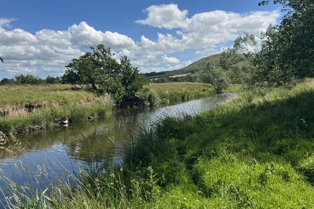 A site at Lanton three miles from the Northumbrian market town of Wooler, surrounded by the foothills of the Cheviots and on the bank of the River Glen. Pic: Contributed