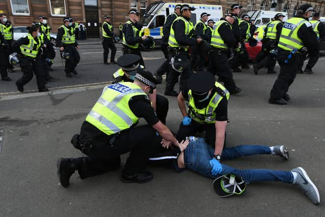 Nationalists, unionists, “statue wreckers and statue protectors” are as guilty as each other when it comes to protests during the coronavirus lockdown, the Scottish Police Federation has said.
