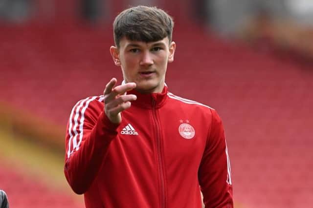 Aberdeen's Calvin Ramsay is poised to move to Liverpool for a £4.5m fee rising to £8m. (Photo by Ross Parker / SNS Group)
