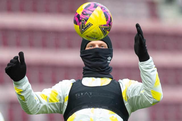 Hearts hope Stephen Kingsley will be available for selection against Hibs.