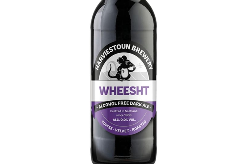 For those who think alcohol-free beer lacks in complexity, Harviestoun Brewery's Wheesht is a zero per cent dark ruby ale designed to prove them wrong. Named after the Scottish workd for 'quiet', it has "aromas of roasted chocolate, sweet biscuit and dried fruit".