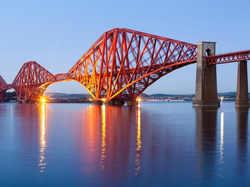 The Forth Bridge is Scotland’s latest UNESCO World Heritage site, it was recognised as one in 2015 on the bridge’s 125th anniversary. Located roughly nine miles west of Edinburgh City Centre, the Forth Bridge is one of most recognised Scottish landmarks as its one of Britain’s first major steel structures which also represented a milestone as we developed our railway infrastructure. It was built by Sir John Fowler and Benjamin Baker between 1883 to 1890 when it officially opened. Standing tall with red circular piers 150 metres high, the bridge is in no way short on praise and was even voted Scotland’s greatest man-made wonder in 2016.