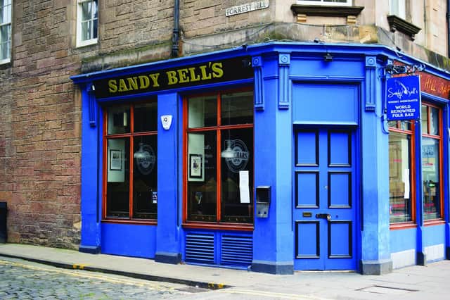 Sandy Bell's has long been one of Edinburgh's best-known folk music bars.