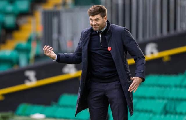 Steven Gerrard has guided Rangers to a four point lead at the top of the Premiership table and hopes for clarity from the SPFL in the event of another season curtailed by coronavirus. (Photo by Craig Williamson / SNS Group)