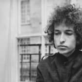 Bob Dylan at a 1966 press conference in London (Picture: Express Newspapers/Getty Images)
