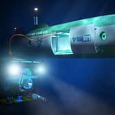 The HonuWorx mothership, part of a subsea robotics project backed by the Net Zero Technology Centre in Aberdeen - the go-to tech hub for the North Sea energy industry