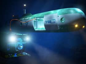 The HonuWorx mothership, part of a subsea robotics project backed by the Net Zero Technology Centre in Aberdeen - the go-to tech hub for the North Sea energy industry