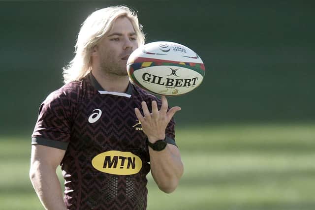 South Africa's scrum-half Faf de Klerk. The Lions felt he was lucky not to be sent off when he made contact with the head of Josh Navidi during South Africa A's win over the tourists.