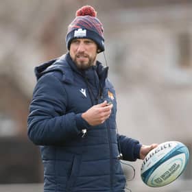 Mike Blair is to step down as Edinburgh head coach.  (Photo by Ross Parker / SNS Group)