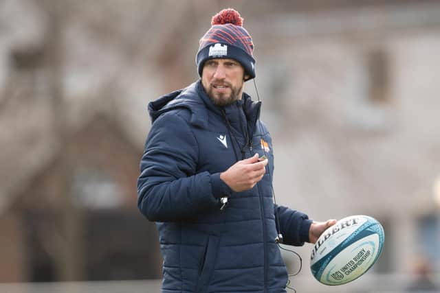 Mike Blair is to step down as Edinburgh head coach. (Photo by Ross Parker / SNS Group)