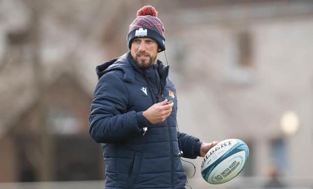 Mike Blair is to step down as Edinburgh head coach.  (Photo by Ross Parker / SNS Group)