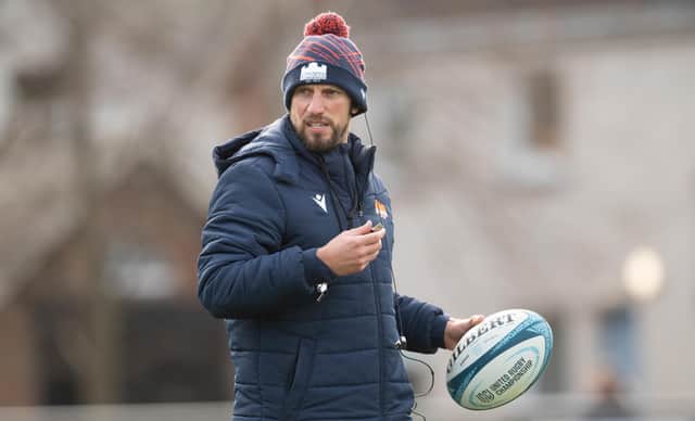 Mike Blair is to step down as Edinburgh head coach. (Photo by Ross Parker / SNS Group)