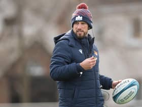 Mike Blair is to step down as Edinburgh head coach.  (Photo by Ross Parker / SNS Group)