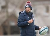 Mike Blair is to step down as Edinburgh head coach.  (Photo by Ross Parker / SNS Group)