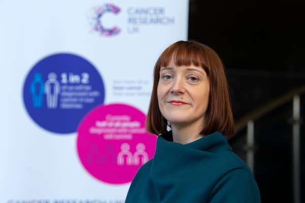Cancer Research UK head of external affairs, Marion O’Neil.