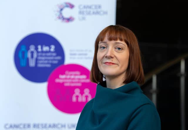 Cancer Research UK head of external affairs, Marion O’Neil.