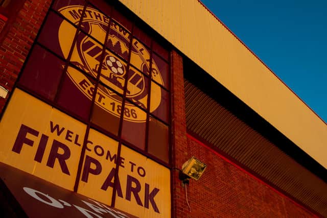 A general view of Motherwell's Fir Park stadium