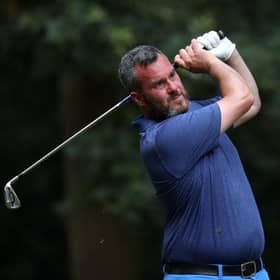 Chris Kelly, pictured playing in the 2018 FootJoy PGA Professional Championship at Little Aston in Sutton Coldfield, has been reinstated as an amateur. Picture: Lynne Cameron/Getty Images.