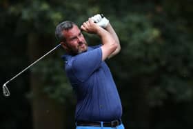Chris Kelly, pictured playing in the 2018 FootJoy PGA Professional Championship at Little Aston in Sutton Coldfield, has been reinstated as an amateur. Picture: Lynne Cameron/Getty Images.