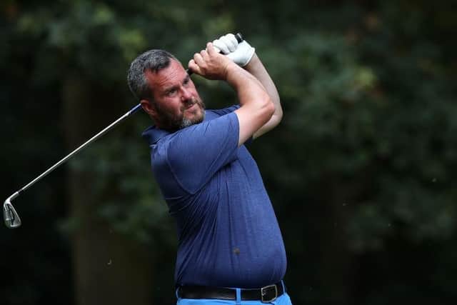Chris Kelly, pictured playing in the 2018 FootJoy PGA Professional Championship at Little Aston in Sutton Coldfield, has been reinstated as an amateur. Picture: Lynne Cameron/Getty Images.
