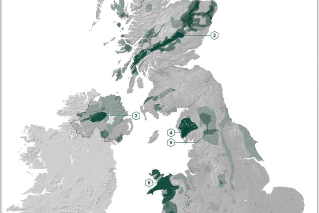 British Geological Survey scientists have earmarked areas of the UK which are likely to hold rich deposits of critical raw materials such as cobalt, lithium, manganese and graphite