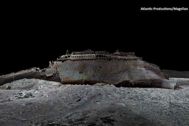 Magellan, a deep-sea mapping company, has completed a full 3D scan of the vessel