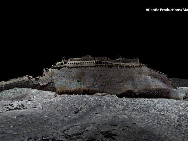 Magellan, a deep-sea mapping company, has completed a full 3D scan of the vessel