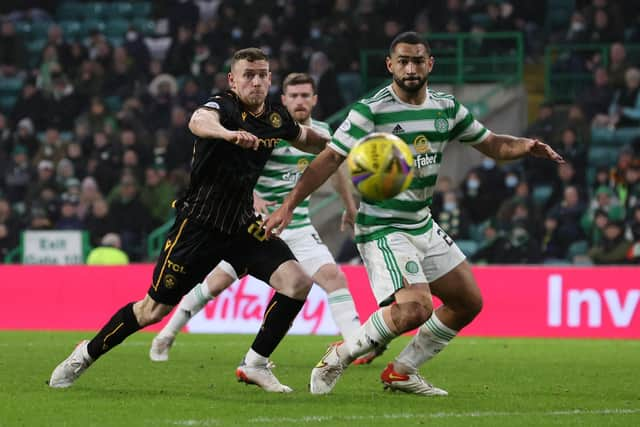 Cameron Carter-Vickers' Celtic form has seen him linked with Premier League clubs.  (Photo by Alan Harvey / SNS Group)