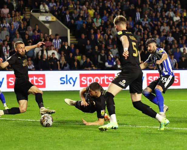 Callum Paterson scores Sheffield Wednesday's fifth goal in their comeback which - sorry Man City - was the story of the week.