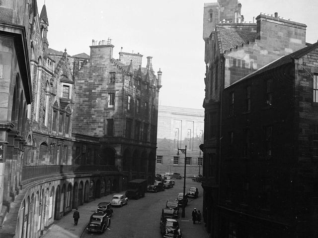 Considered one of Edinburgh's finest streets, Victoria Street was significantly altered in 1967 when the top end was demolished to make way for a new council headquarters.