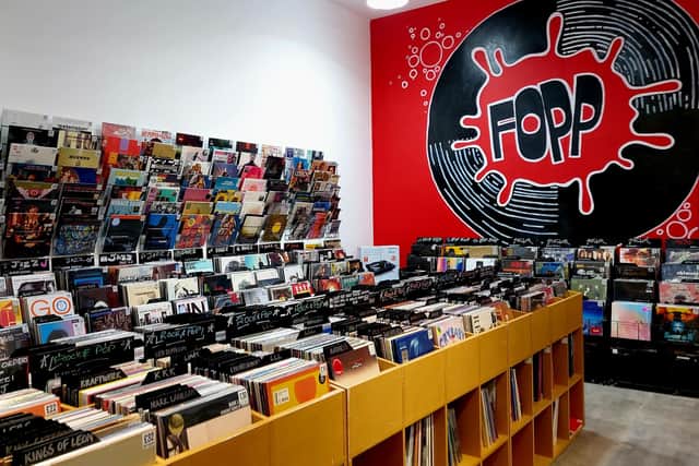 Scottish music and video retailing institution Fopp relocated its Edinburgh store to Shandwick Place earlier this year. Picture: Scott Reid