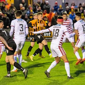 Graham Wilson gives Auchinleck a 1-0 win over Hamilton Accies.