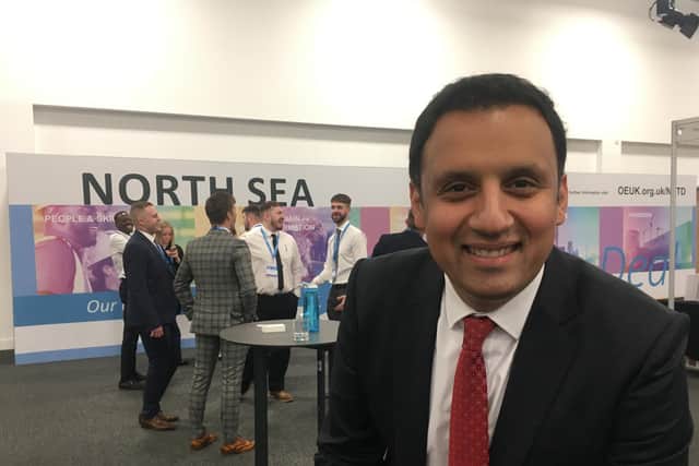 Anas Sarwar, leader of Scottish Labour, says a windfall tax is "right and fair" given rising profits of oil and gas companies with the sector having a responsibility to meet the challenges of the cost of living crisis. PIC: Contributed.