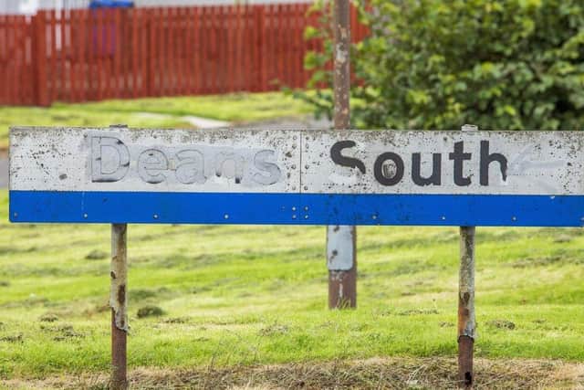 The Deans South sign says it all