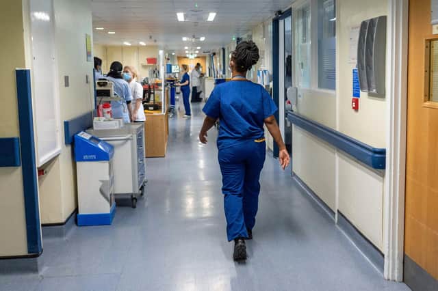 A top doctor from NHS Lothian says staff are concerned about the upcoming winter because the pressure has been so bad during the summer. Image: Jeff Moore/Press Association.