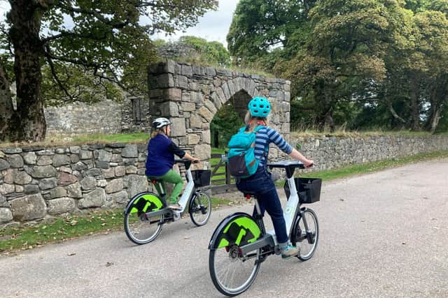 Lochaber Environmental Group launched an electric bike share scheme in Fort William.