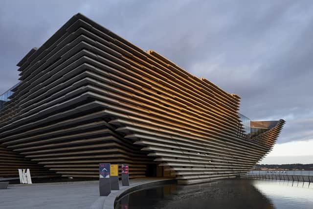 It is hoped that the tie-up with the V&A Dundee, above, will kick start a long-term venture. Picture: Hufton+Crow