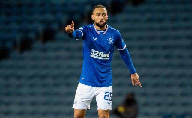 Kemar Roofe is in a rich vein of form with nine goals in his last 11 appearances for Rangers. (Photo by Ross MacDonald / SNS Group)