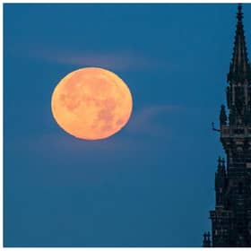 The Scott Monument in Edinburgh.
