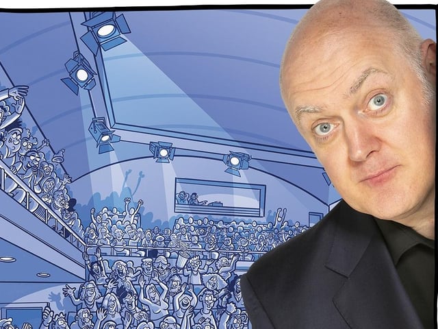 The Irish comedian, and long-suffering host is often the butt of many jokes on the show. He was brought to the attention of the show's producers after a successful series of gigs at the Edinburgh Fringe.