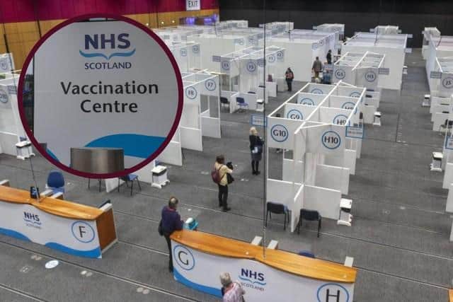 The EICC was set up as a mass vaccination centre