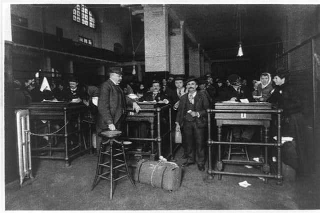 Immigration controls at Ellis Island where the names of 12 million people were written down.A few notable errors were made but today we struggle with the most basic of human tasks, writes Stephen Jardine. PIC: CC.