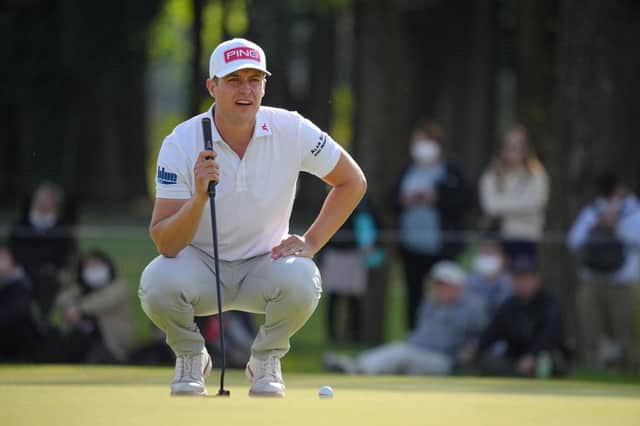 Calum Hill is determined to secure a spot in the 151st Open through opportunities in three DP World Tour events before the season's final major at Royal Liverpool. Picture: Yoshimasa Nakano/Getty Images.