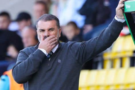 Celtic manager Ange Postecoglou. (Photo by Craig Williamson / SNS Group)