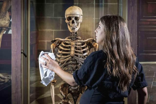 The National Museum of Scotland explored the history of anatomical study in a recent exhibition. Picture: Neil Hanna