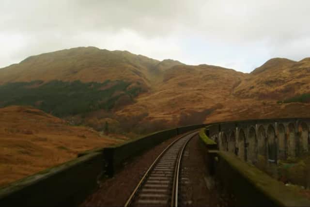 The Glenfinnan Viaduct is on the Mallaig-Fort William section of the West Highland Line. Picture: National Rail